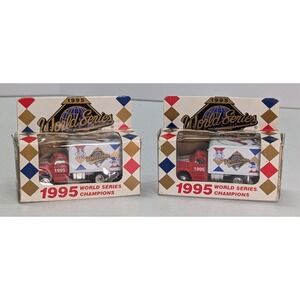 1995 Limited Edition Atlanta Braves World Series Matchbox Truck